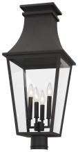 Minka-Lavery 7996-66 - Gloucester - 4 Light Outdoor Post Mount 12"