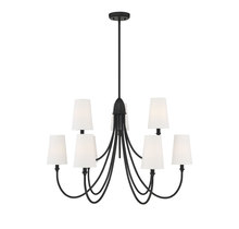 Savoy House 1-2541-9-89 - Cameron 9 LT Chandelier in Matte Black