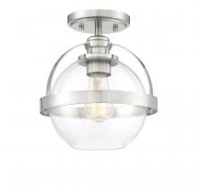 Savoy House 6-7200-1-SN - Pendleton 1-Light Ceiling Light in Satin Nickel