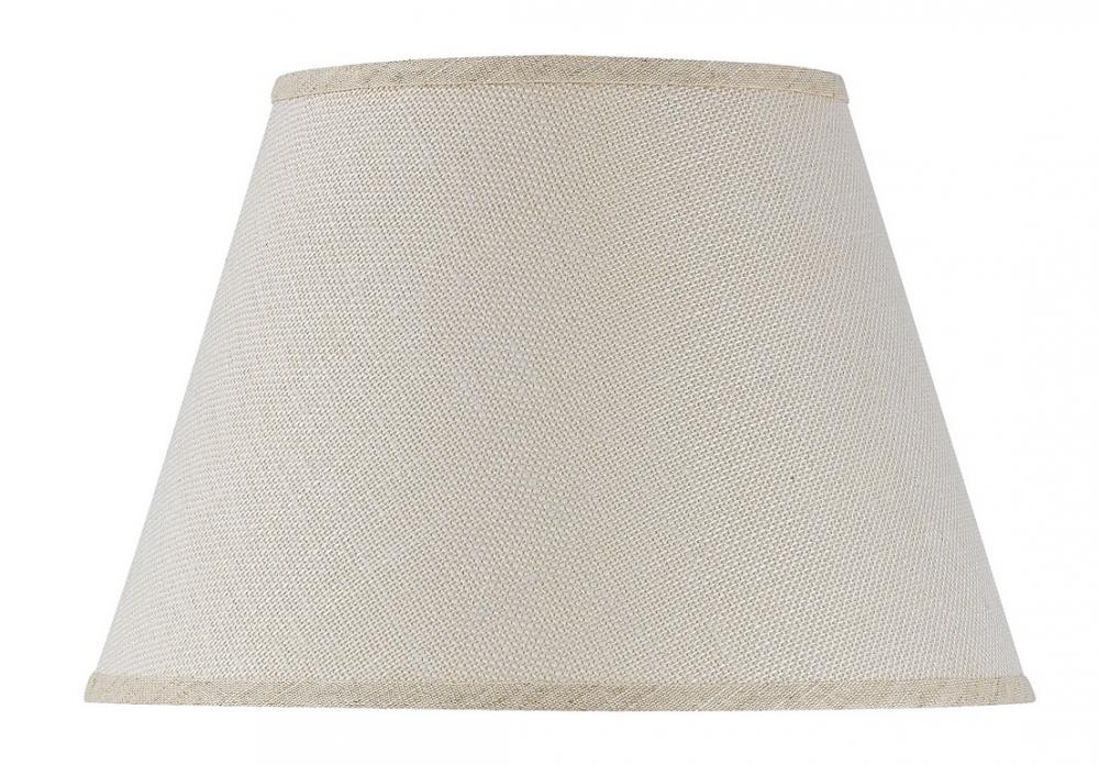 Hardback Burlap Shade