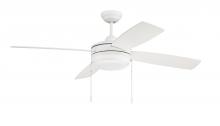  LAV52MWW4LK-LED - 52" Laval in Matte White w/ Matte White Blades