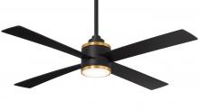 Minka-Aire F796L-CL/SBR - Falco - 54" Ceiling Fan W/Light Kit