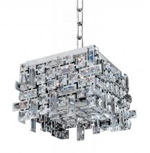 Allegri by Kalco Lighting 11193-010-FR001 - Vermeer 4 Light Square Flush Mount