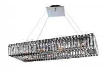 Allegri by Kalco Lighting 11708-010-FR001 - Baguette 30 Inch Rectangular Pendant