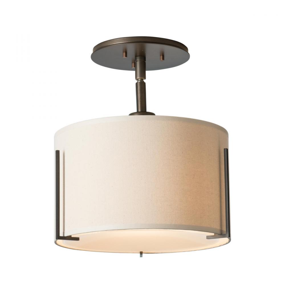 Exos Single Shade Semi-Flush