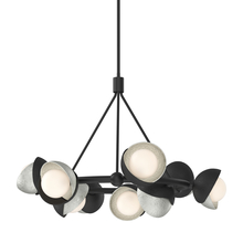 Hubbardton Forge 131068-SKT-MULT-10-85-GG0711 - Brooklyn 9-Light Double Shade Ring Pendant