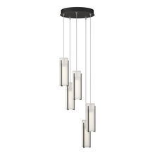  131124-SKT-STND-20-GG0065 - Exos Glass 5-Light Pendant