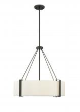  28203-MB/WH - Telfar 3-Light Pendant Light Matte Black/White