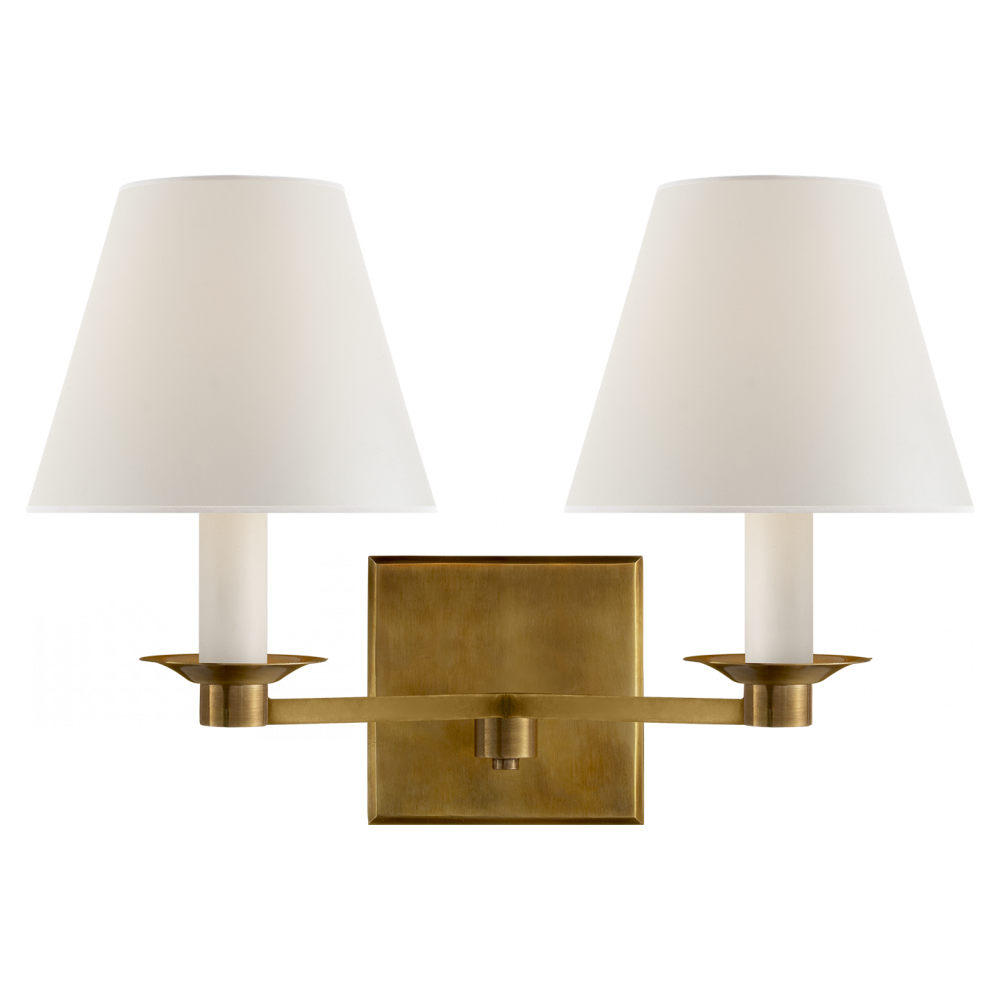 Evans Double Arm Sconce