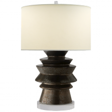 Visual Comfort & Co. Signature Collection RL CHA 8693CBZ-PL - Stacked Disk Table Lamp