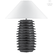 Visual Comfort & Co. Signature Collection RL KW 3716BNB-L - Crenelle 27" Stacked Table Lamp