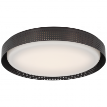 Visual Comfort & Co. Signature Collection RL KW 4082BZ-WG - Precision 18" Round Flush Mount