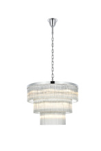 Elegant 1070G32C - Pendant D32"H24"L18 Chrome