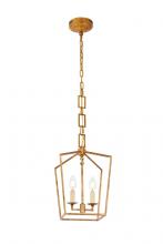 Elegant 1512D9GI - Denmark Hang  L9.5" W9.5" H15.5" L2 GI