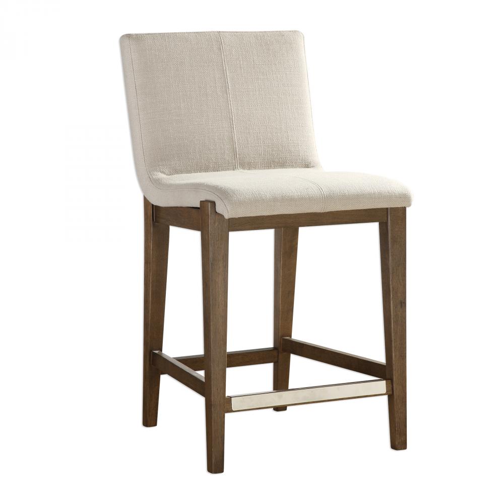 Klemens Linen Counter Stool