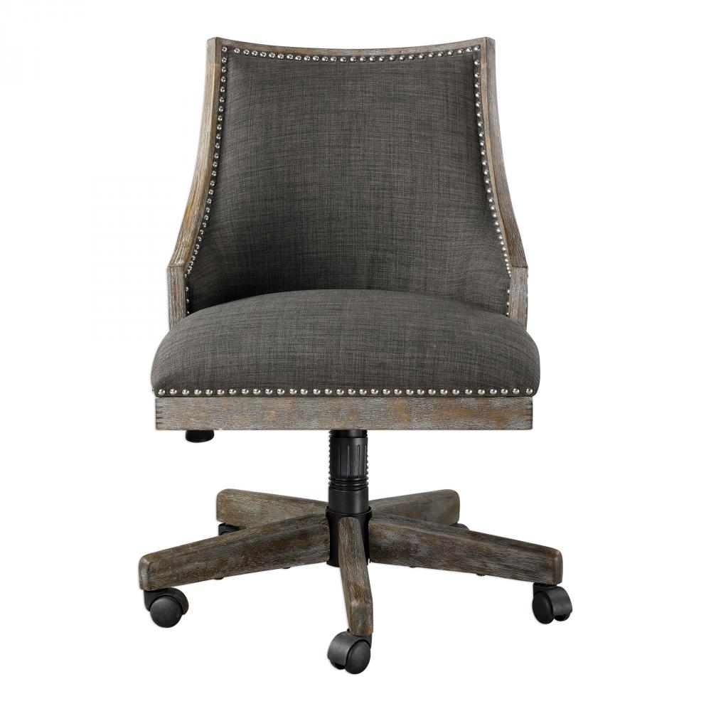 Aidrian Charcoal Desk Chair