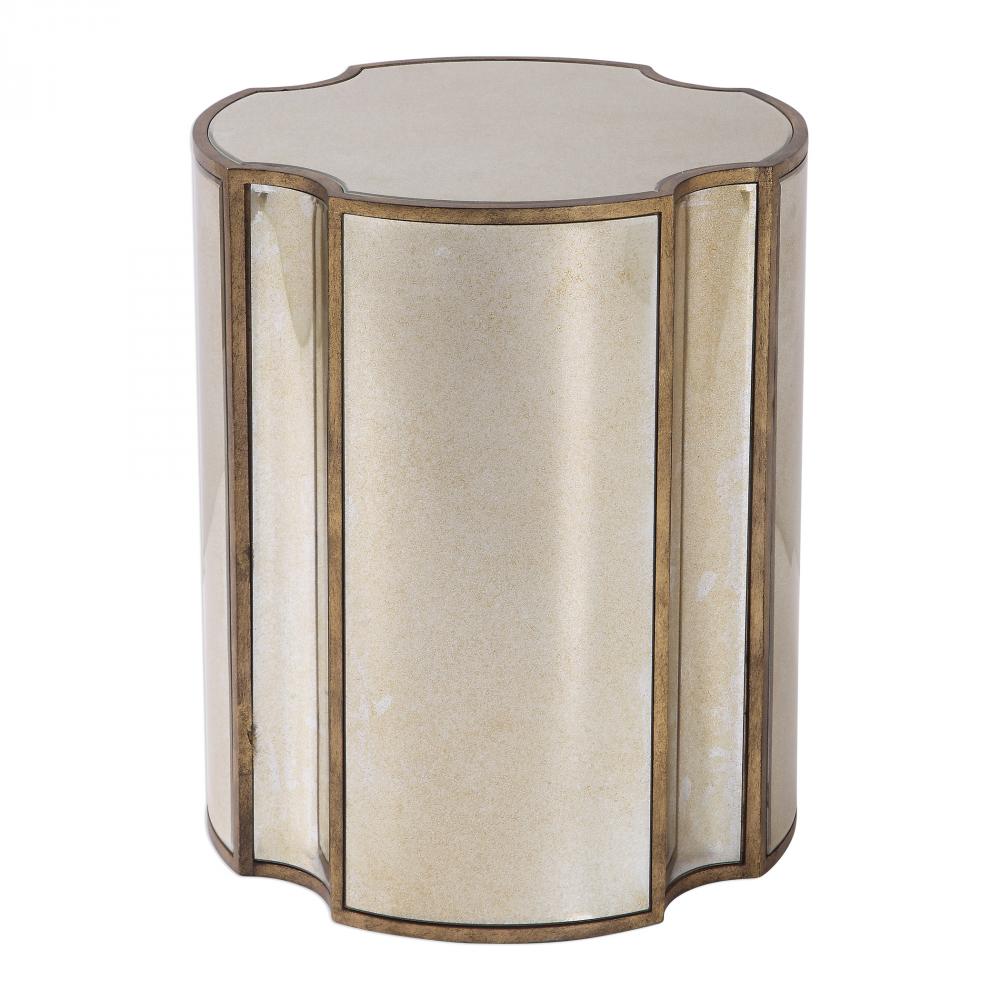 Harlow Mirrored Accent Table