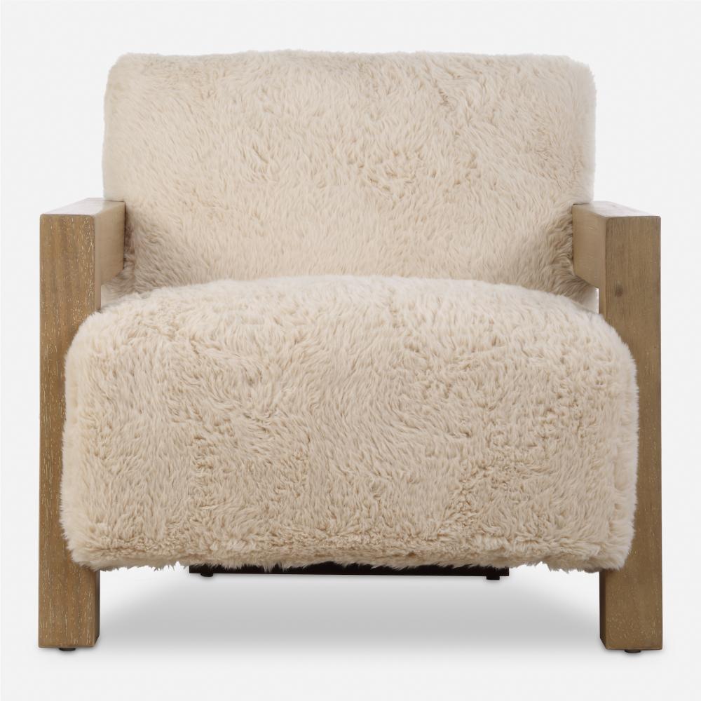 Uttermost Jackson Sheepskin Accent Chair