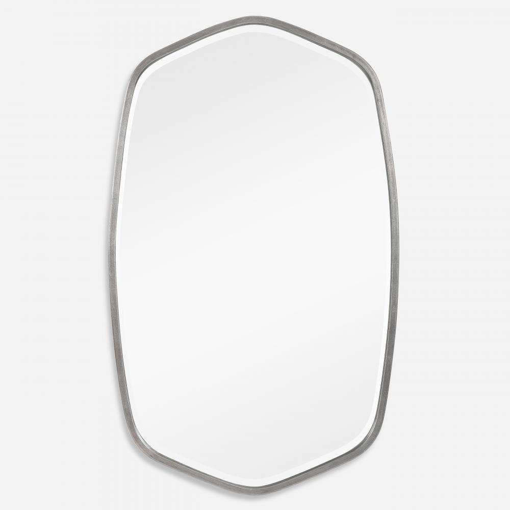 Duronia Brushed Silver Mirror