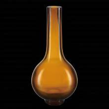 Currey 1200-0679 - Amber & Gold Peking Long Neck